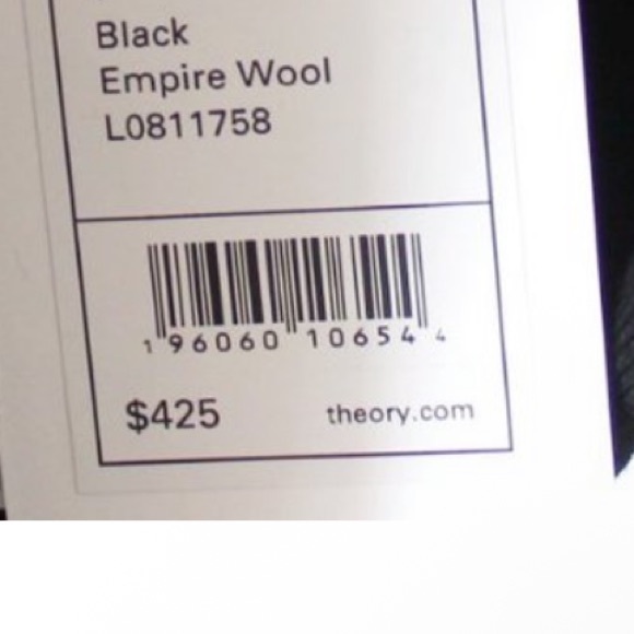 Theory merino wool Black Blazer - Picture 12 of 12